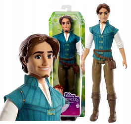 DISNEY PRINCESS LALKA KSIĄŻĘ FLYNN RIDER Roszpunka HLV98