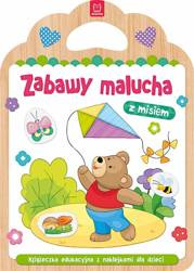 Zabawy malucha z misiem