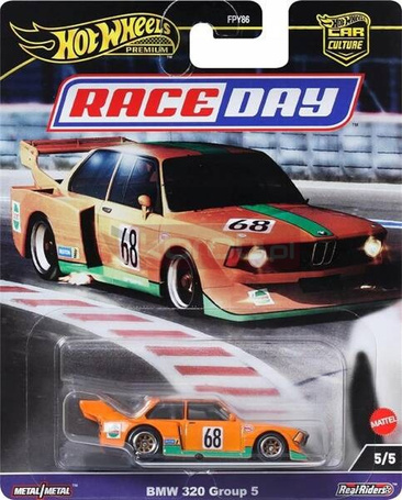 HOT WHEELS PREMIUM RACE DAY HRV94 BMW 320 GROUP 5