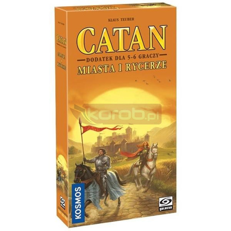 Gra Catan - Miasta i Rycerze dodatek dla 5-6 graczy