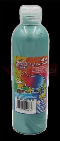Farba dekoracyjna metaliczna zielona 250ml