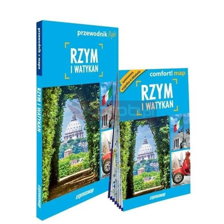 Rzym i Watykan light: przewodnik + mapa w.2025