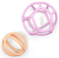 Piłki sensoryczne 2w1 Bubblegum&Peach
