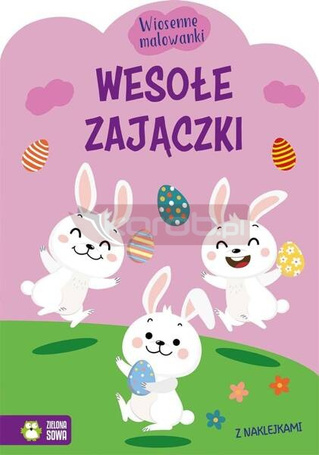 Wiosenne malowanki. Wesołe zajączki