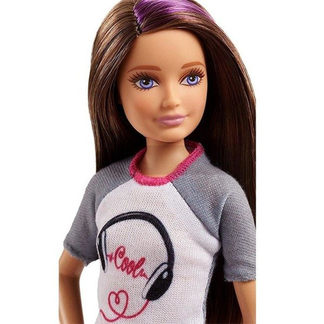 Lalka Barbie Siostra Skipper i zwierzątko FHP62