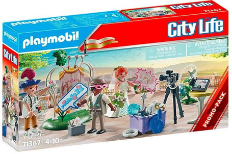 Zestaw z figurkami City Life 71367 Ślubna fotobudka