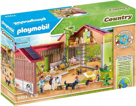 PLAYMOBIL COUNTRY 71304 DUŻE GOSPODARSTWO FARMA zestaw dla dzieci +4 lata