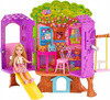 BARBIE CHELSEA DOMEK NA DRZEWIE + akcesoria piesek HPL70
