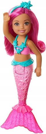 Lalka Barbie Chelsea Syrenka GJJ86