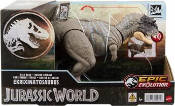 JURASSIC WORLD EPIC EVOLUTION DINOZAUR Ekrixinatosaurus z dźwiękiem HTK70