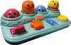 FISHER PRICE ROBACZKI BAWIACZKI wyskakujące zwierzątka, dla maluszka +9 m HXT22