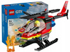 LEGO CITY 60411 STRAŻACKI HELIKOPTER RATUNKOWY zestaw klocków dla dzieci +5