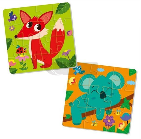 Piankowe puzzle 2w1. The Fuzzies