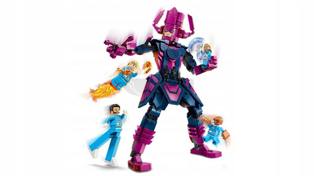 LEGO MARVEL 76316 FANTASTYCZNA CZWÓRKA VS GALA zestaw klocków dla dzieci +9