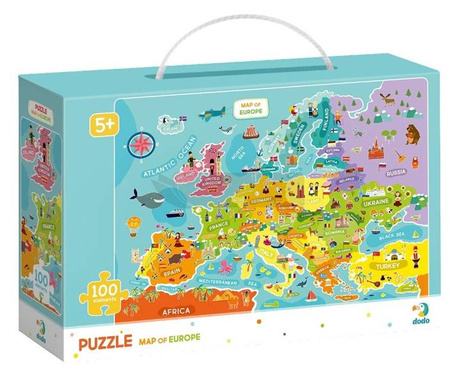 Puzzle 100 Mapa Europy