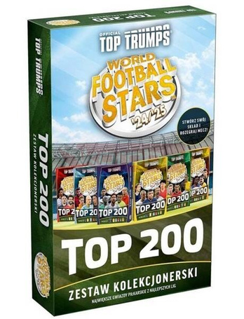 Top Trumps World Football Stars Zestaw kolekcjo...