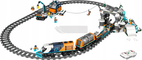 LEGO CITY 60470 EKSPRES POLARNY ARKTYCZNYCH zestaw klocków dla dzieci +7