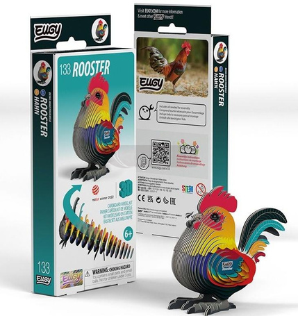 Kogut Eugy. Eko Układanka 3D