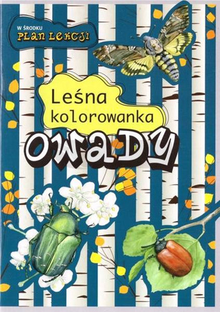 Leśna kolorowanka. Owady