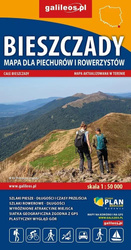 Mapa - Bieszczady 1:50 000