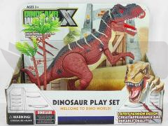 Dinozaur na baterie ruchomy, światło i dźwięk