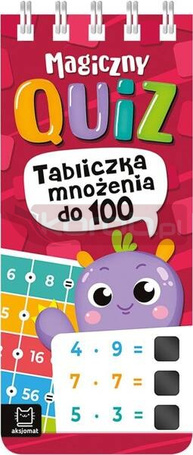 Magiczny quiz. Tabliczka mnożenia do 100