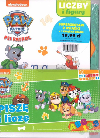 Psi Patrol zestaw książeczek