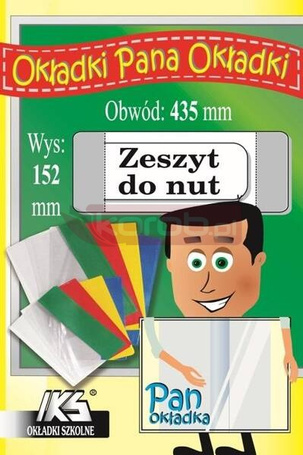 Okładka zeszytowa na nuty (25szt) IKS