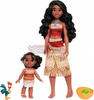 DISNEY LALKA KSIĘŻNICZKA MOANA VAIANA z siostrą Simea i kogutem Hei Hei JBT66
