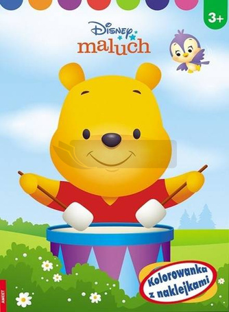 Disney Maluch. Kolorowanka z naklejkami
