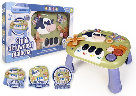 Stoliczek edukacyjny z pianinkiem