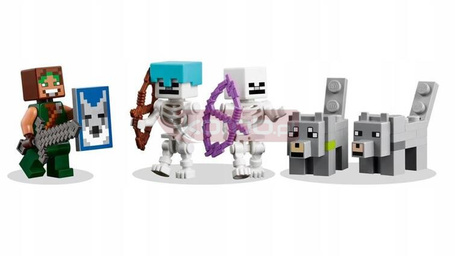 LEGO MINECRAFT 21261 WILCZA TWIERDZA zestaw klocków dla dzieci 8+