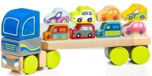 Laweta z samochodami