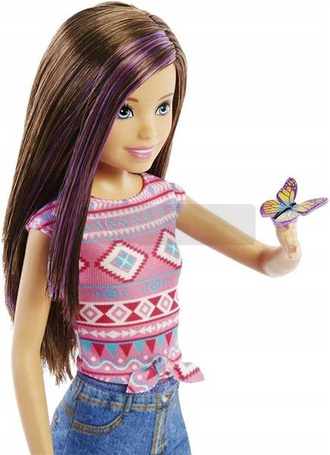 Lalka Barbie Skipper na kempingu HDF71