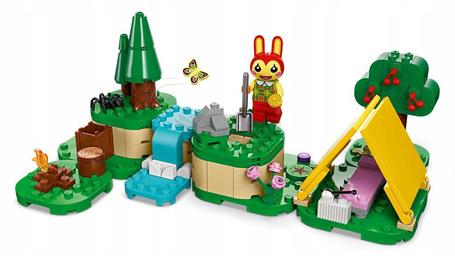 LEGO ANIMAL CROSSING 77047 ZABAWY NA ŚWIEŻYM POWIETRZU BUNNIE
