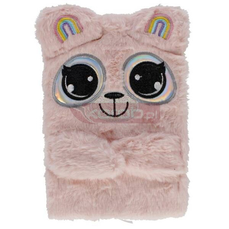 NOTES PLUSZ 150X210 LIN PINK BIGEYES STK12/48W  