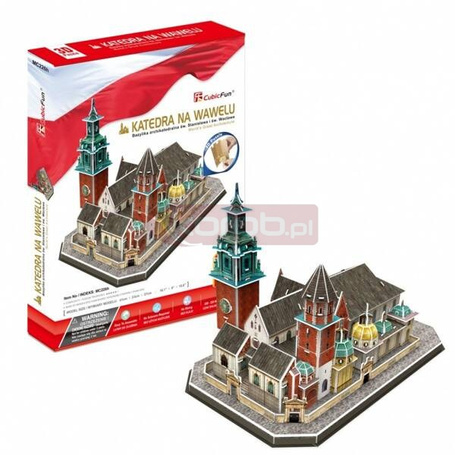 Puzzle 3D Katedra na Wawelu 101 elementów