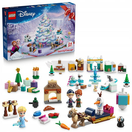 LEGO DISNEY 43273 KALENDARZ ADWENTOWY 2025 zestaw klocków dla dzieci 5+