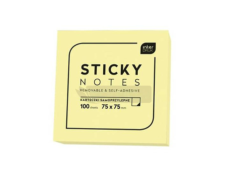 Karteczki samoprzylepne 75x75mm 100K