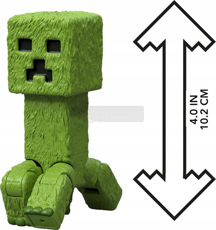 MINECRAFT MOVIE figurka filmowa CREEPER + akcesoria JFR58