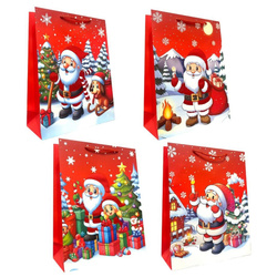 Torebka prezentowa S Boże Narodzenie mix