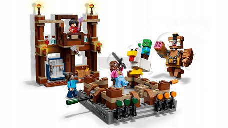 LEGO MINECRAFT MOVIE 21272 RING W LEŚNYM DWORZE zestaw klocków +10 lat