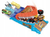 HOT WHEELS MONSTER TRUCK ZESTAW TORÓW WYZWANIE REKINA + autko TIGER SHARK HTP17