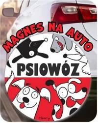 Magnes na auto PSIOWÓZ