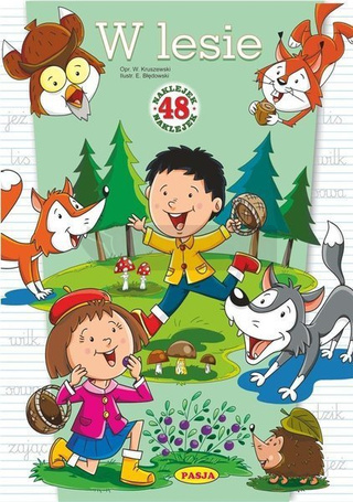 W lesie. 48 naklejek