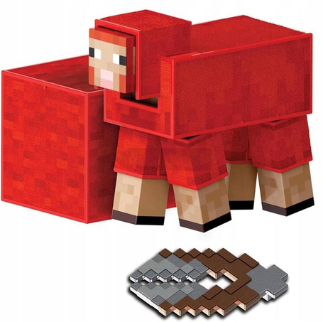 MINECRAFT DIAMOND LEVEL Poziom diamentowy, figurka z gry OWCA JCV22