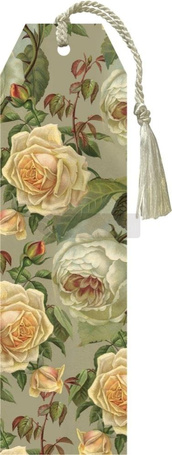 Zakładka 150 ze wstążką Żółte róże