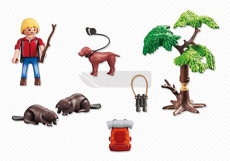 PLAYMOBIL 5562 Drzewo z bobrami i przyrodnikiem