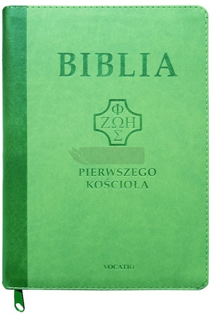 Biblia pierwszego Kościoła z paginat. suwak zieleń