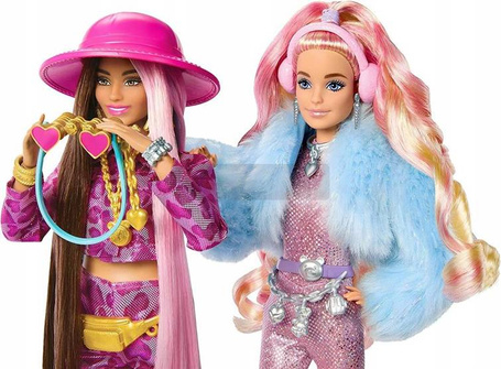 LALKA BARBIE EXTRA FLY KEN zestaw moda plażowa HPT48